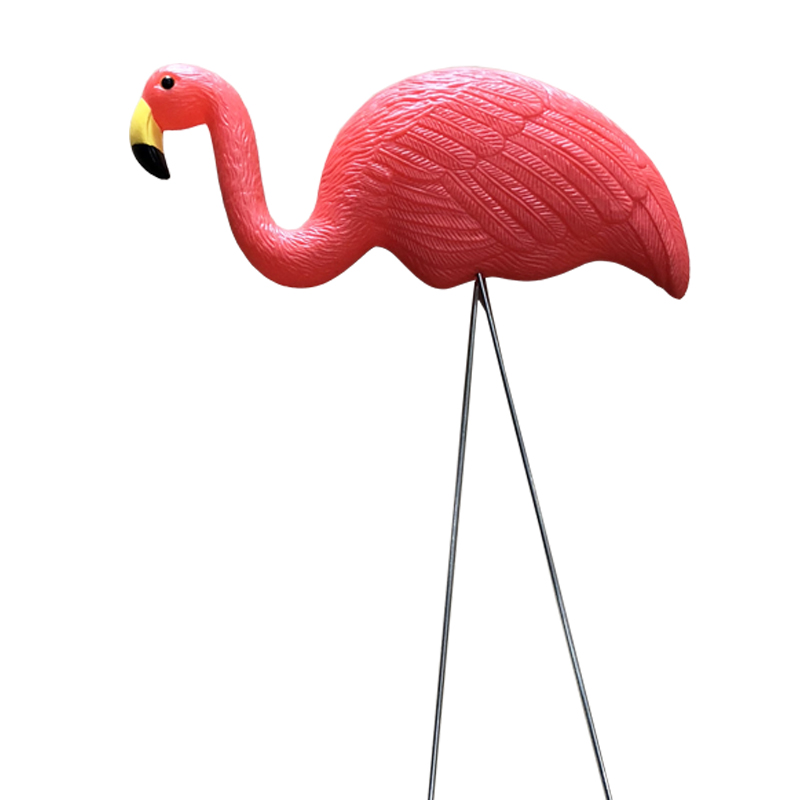 محاكاة البلاستيك فلامنغو الطفل الديكور في حديقة حديقة الحلي الراتنج flamingo التماثيل حديقة مهرجان الزفاف البستنة ديكور